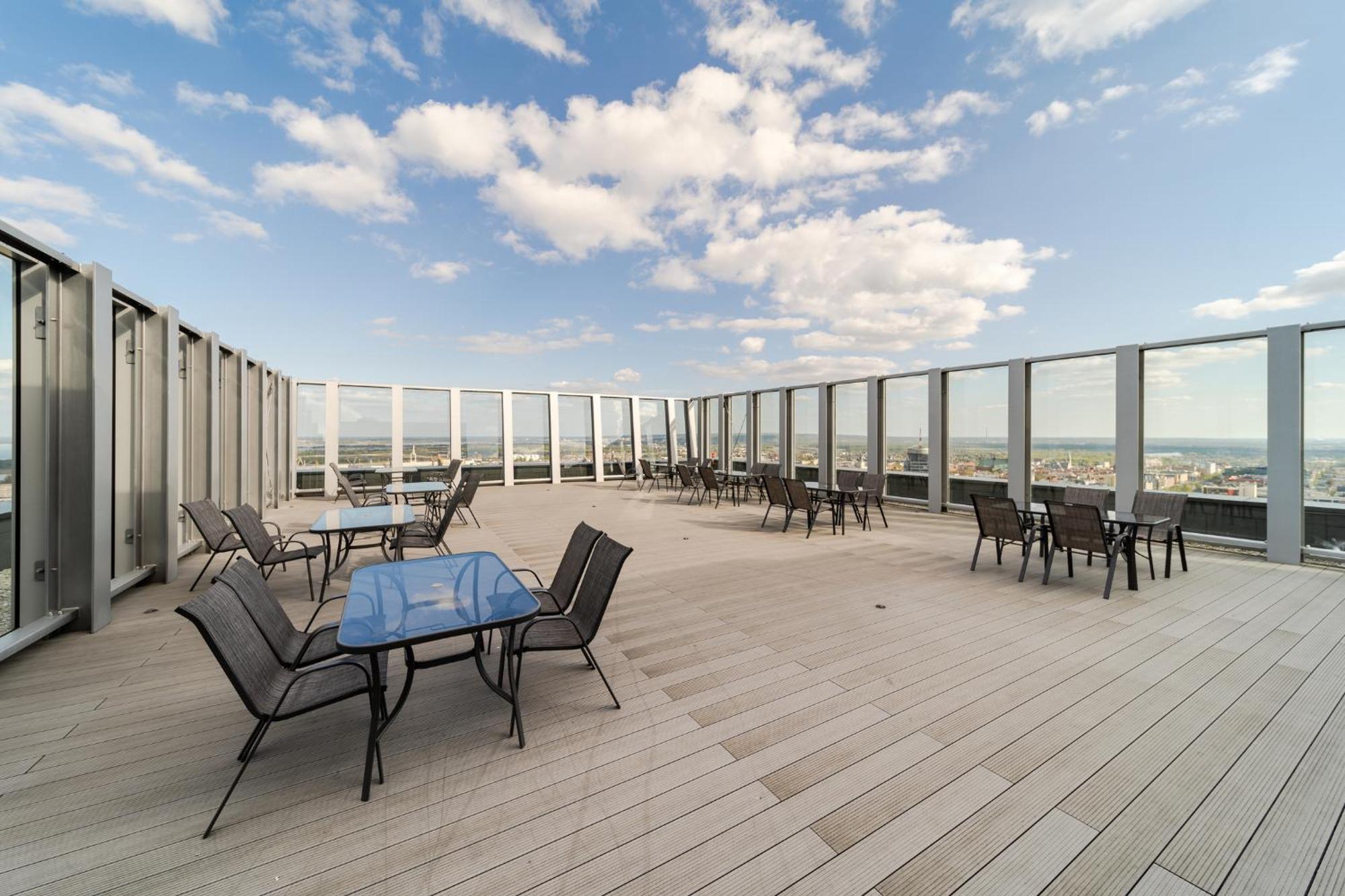 Hanza Tower Apartment No 628 - 6Th Floor, Balcony, Swimming Pool Szczecin Bagian luar foto
